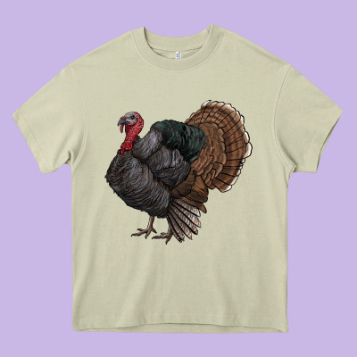 Gobble Heavy Core Tee Designed By Ranaportraitstore