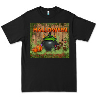 Black halloween tumbler Premium Tee - BundleAndBundleShop