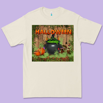 Halloween Tumbler Premium Tee Designed By Bundleandbundleshop