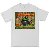 Dove Grey halloween tumbler Premium Tee - BundleAndBundleShop