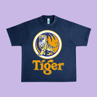 The Tiger Urban Heavy Tee Designed By Artisfamous
