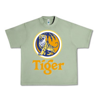 Oil Green The Tiger Urban Heavy Tee - artisFamous