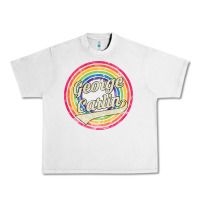 Lunar Rock george carlin   retro rainbow faded style Urban Heavy Tee - artisFamous