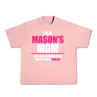Salmon i'm a mason's  mom just like a normal mom Urban Heavy Tee - artisFamous