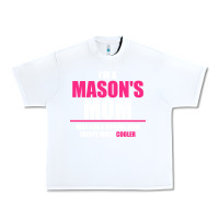 White i'm a mason's  mom just like a normal mom Urban Heavy Tee - artisFamous