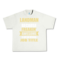 Pistachio landman because freakin' awesome isn't a job title Urban Heavy Tee - artisFamous