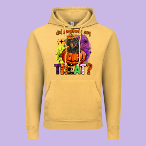 Did Somebody Say Treat Vintage Hoodie Designed By Barkaloodesign