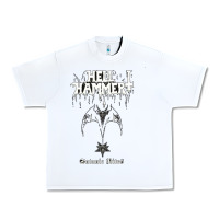 White hell hammer Urban Heavy Tee - artisFamous