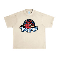 Sandshell The Icehogs, Rockford Urban Heavy Tee - artisFamous