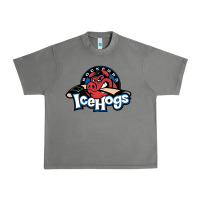 Tornado The Icehogs, Rockford Urban Heavy Tee - artisFamous