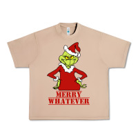 Burro Merry Whatever Grinch Urban Heavy Tee - artisFamous