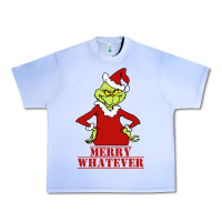 Grape Ice Merry Whatever Grinch Urban Heavy Tee - artisFamous