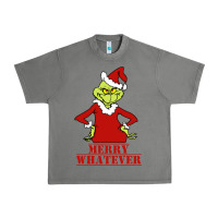 Tornado Merry Whatever Grinch Urban Heavy Tee - artisFamous