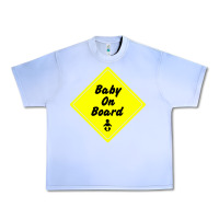 Grape Ice baby on board Urban Heavy Tee - artisFamous