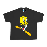 Pigment Black tweety bird Urban Heavy Tee - artisFamous