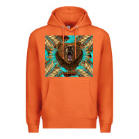 Carrot bear native american  tumbler Premium Hoodie - BarkalooDesign