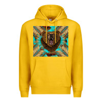 Lemon bear native american  tumbler Premium Hoodie - BarkalooDesign