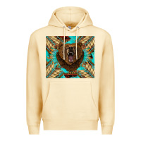 Pina Colada bear native american  tumbler Premium Hoodie - BarkalooDesign