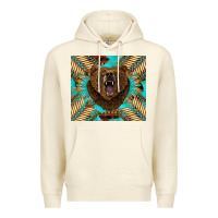 Sandshell bear native american  tumbler Premium Hoodie - BarkalooDesign