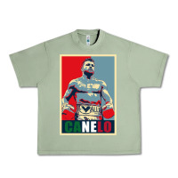 Oil Green canelo alvarez mexican boxing Urban Heavy Tee - artisFamous