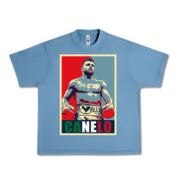 Pebble Blue canelo alvarez mexican boxing Urban Heavy Tee - artisFamous