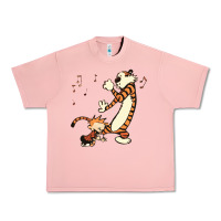 Salmon calvin dance party Urban Heavy Tee - artisFamous