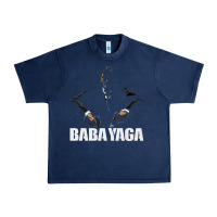 Navy baba yaga Urban Heavy Tee - artisFamous