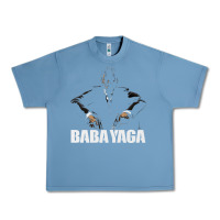 Pebble Blue baba yaga Urban Heavy Tee - artisFamous