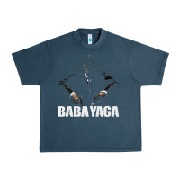 Midnight Navy baba yaga Urban Heavy Tee - artisFamous