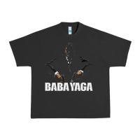 Pigment Black baba yaga Urban Heavy Tee - artisFamous