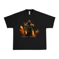 Black disturbed 8 Urban Heavy Tee - artisFamous