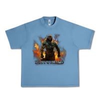Pebble Blue disturbed 8 Urban Heavy Tee - artisFamous