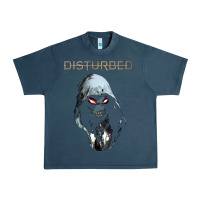 Midnight Navy disturbed 10 Urban Heavy Tee - artisFamous