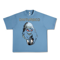 Pebble Blue disturbed 10 Urban Heavy Tee - artisFamous