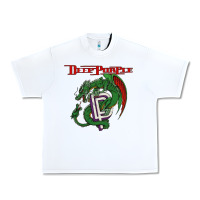 White deep purple 7 Urban Heavy Tee - artisFamous