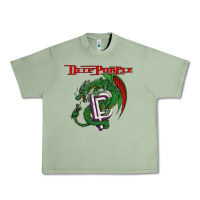 Oil Green deep purple 7 Urban Heavy Tee - artisFamous