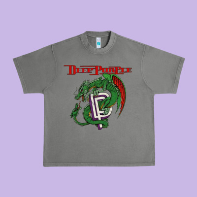 Deep Purple 7 Urban Heavy Tee Designed By Artisfamous