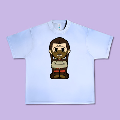 Hannibal Lecter Chibi Urban Heavy Tee Designed By Artisfamous