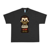 Pigment Black hannibal lecter chibi Urban Heavy Tee - artisFamous