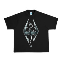Black skyrim Urban Heavy Tee - artisFamous