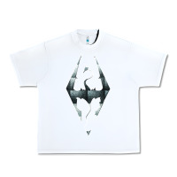 White skyrim Urban Heavy Tee - artisFamous