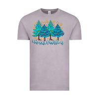 Vintage Zinc Merry Christmas Vintage Tee - CowhideDigitalArt