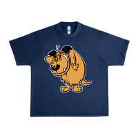 Navy smile mumbly muttley dog Urban Heavy Tee - artisFamous