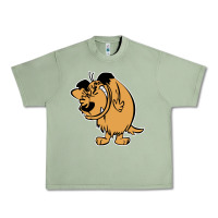 Oil Green smile mumbly muttley dog Urban Heavy Tee - artisFamous