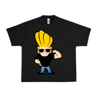 Black johnny bravo chibi Urban Heavy Tee - artisFamous