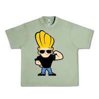 Johnny Bravo Chibi Urban Heavy Tee | Teevron