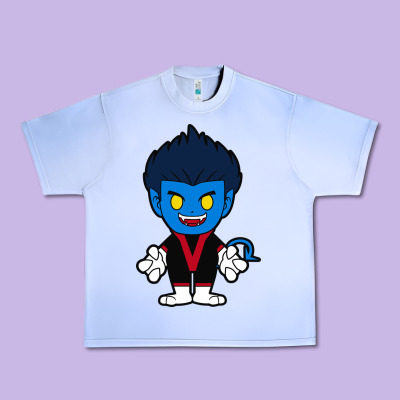 Nightcrawler Chibi Urban Heavy Tee Designed By Artisfamous