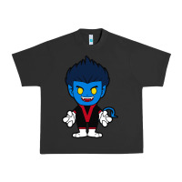 Pigment Black nightcrawler chibi Urban Heavy Tee - artisFamous
