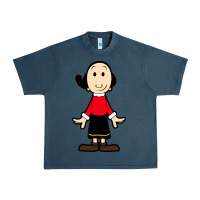 Midnight Navy olive oyl Urban Heavy Tee - artisFamous