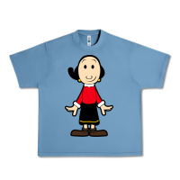 Pebble Blue olive oyl Urban Heavy Tee - artisFamous